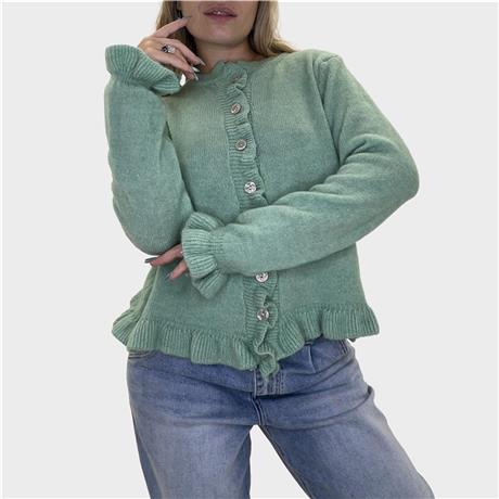 Cardigan con arricciature FRANCE